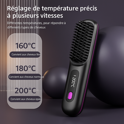 NovaLiss - Lisseur de Cheveux Électrique – Brillance Instantanée!